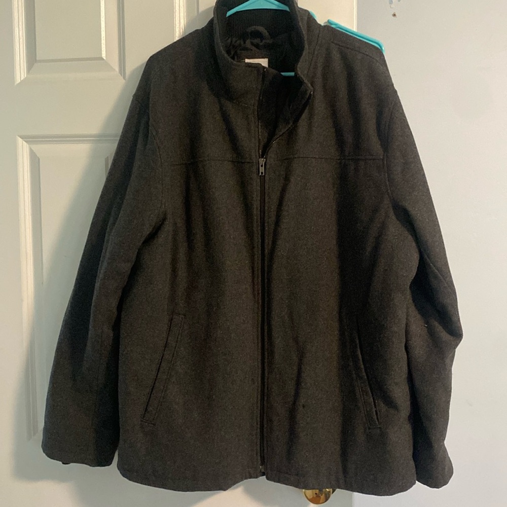 Gap Coat - Men Size XXL Charcoal Gray Wool Blend